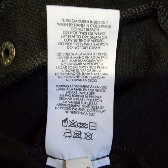 CAbi Structured Black Button Blouse - Large - Picture 10 of 10